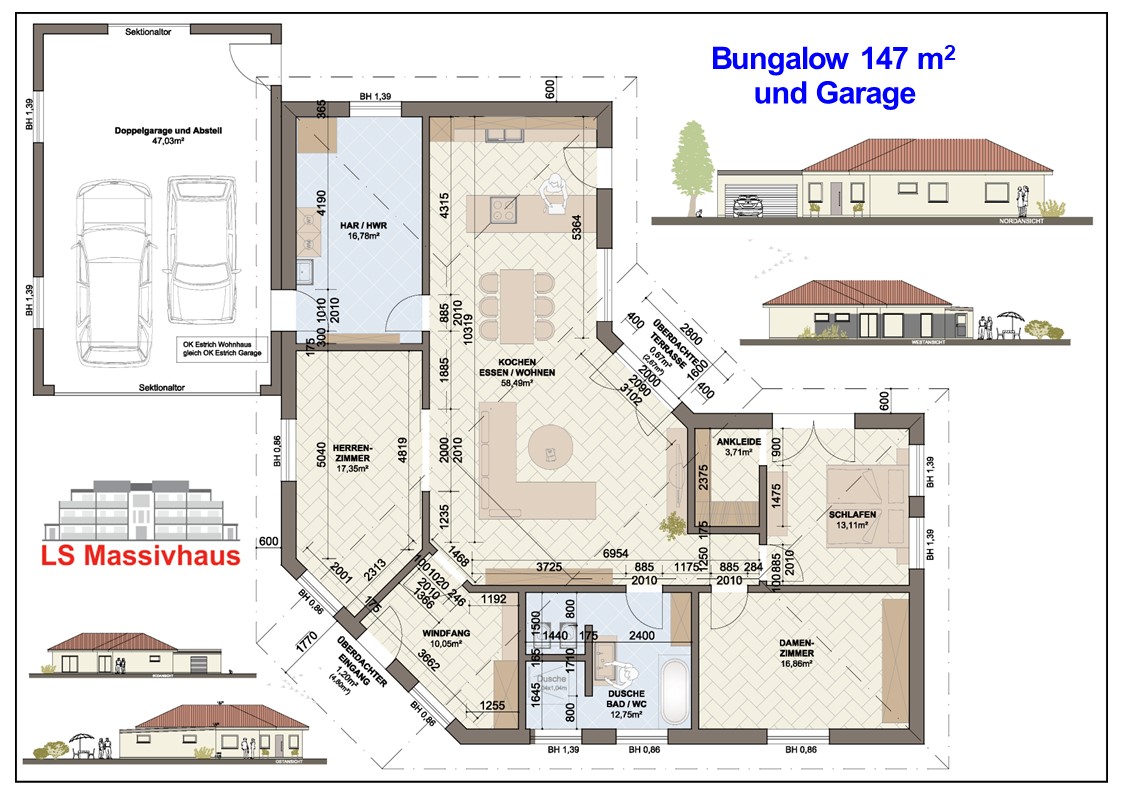 Bungalow 147 m² Arnold