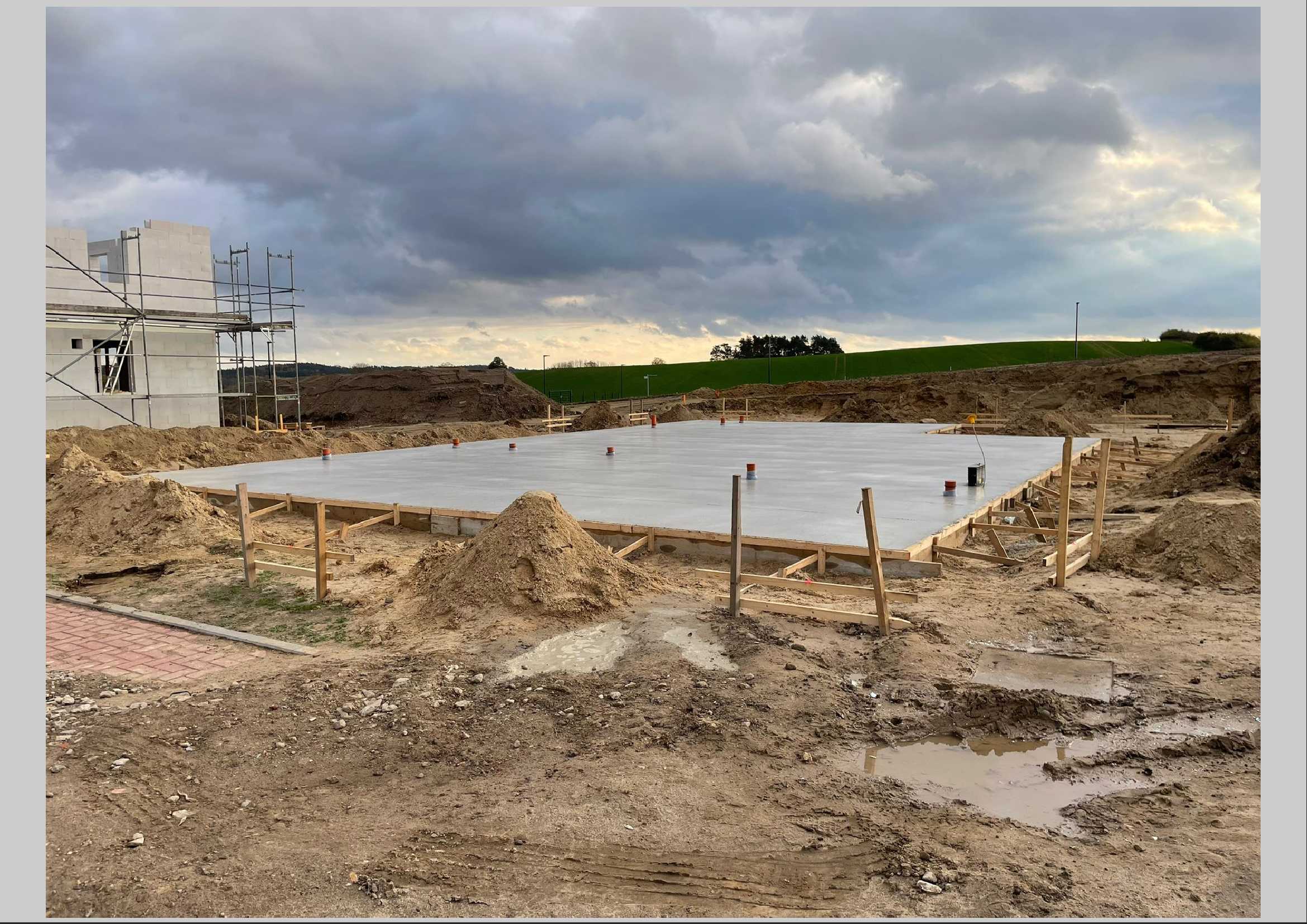 Hamann Bodenplatte fertig