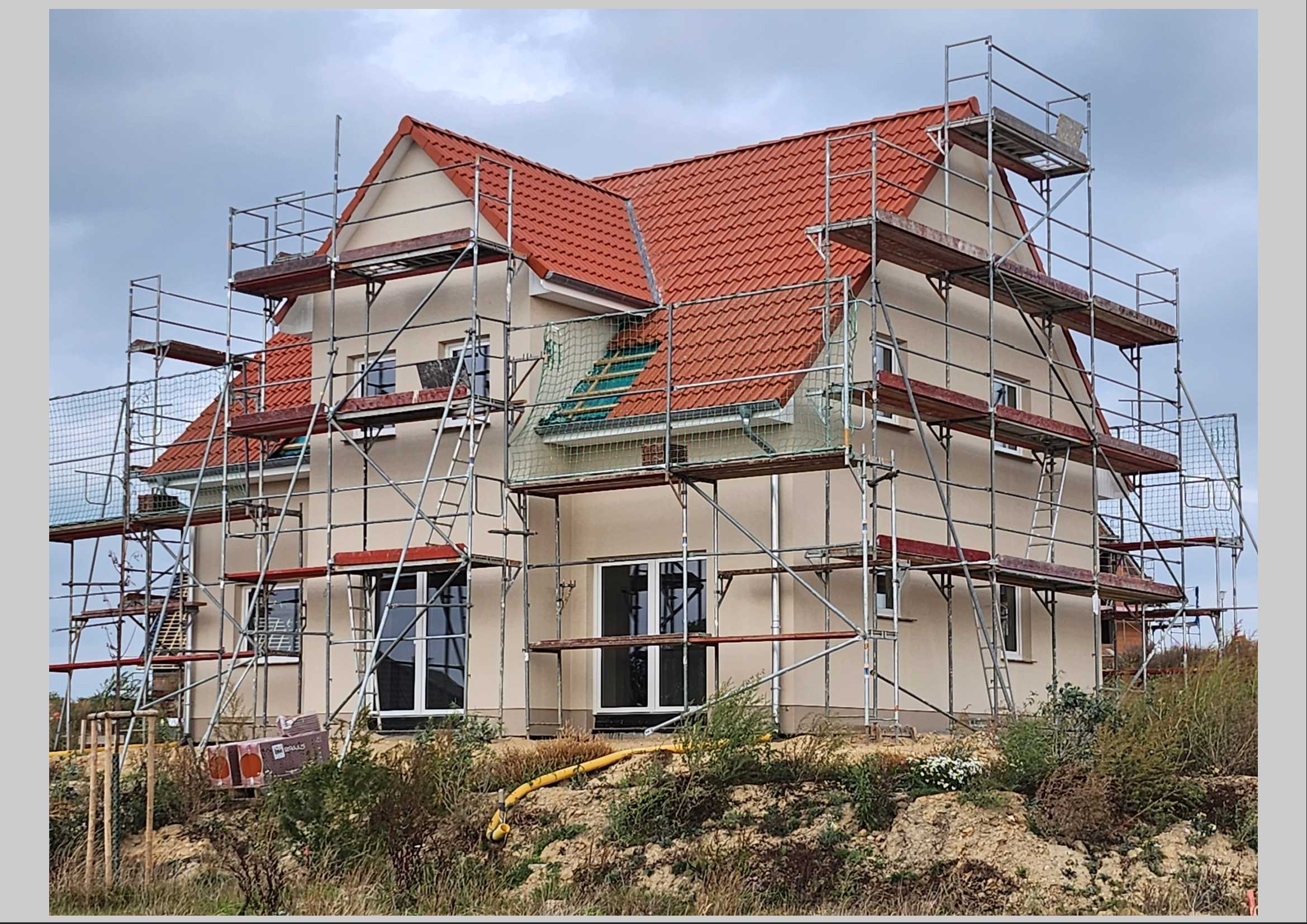 Krummheuer Aussenputz fertig