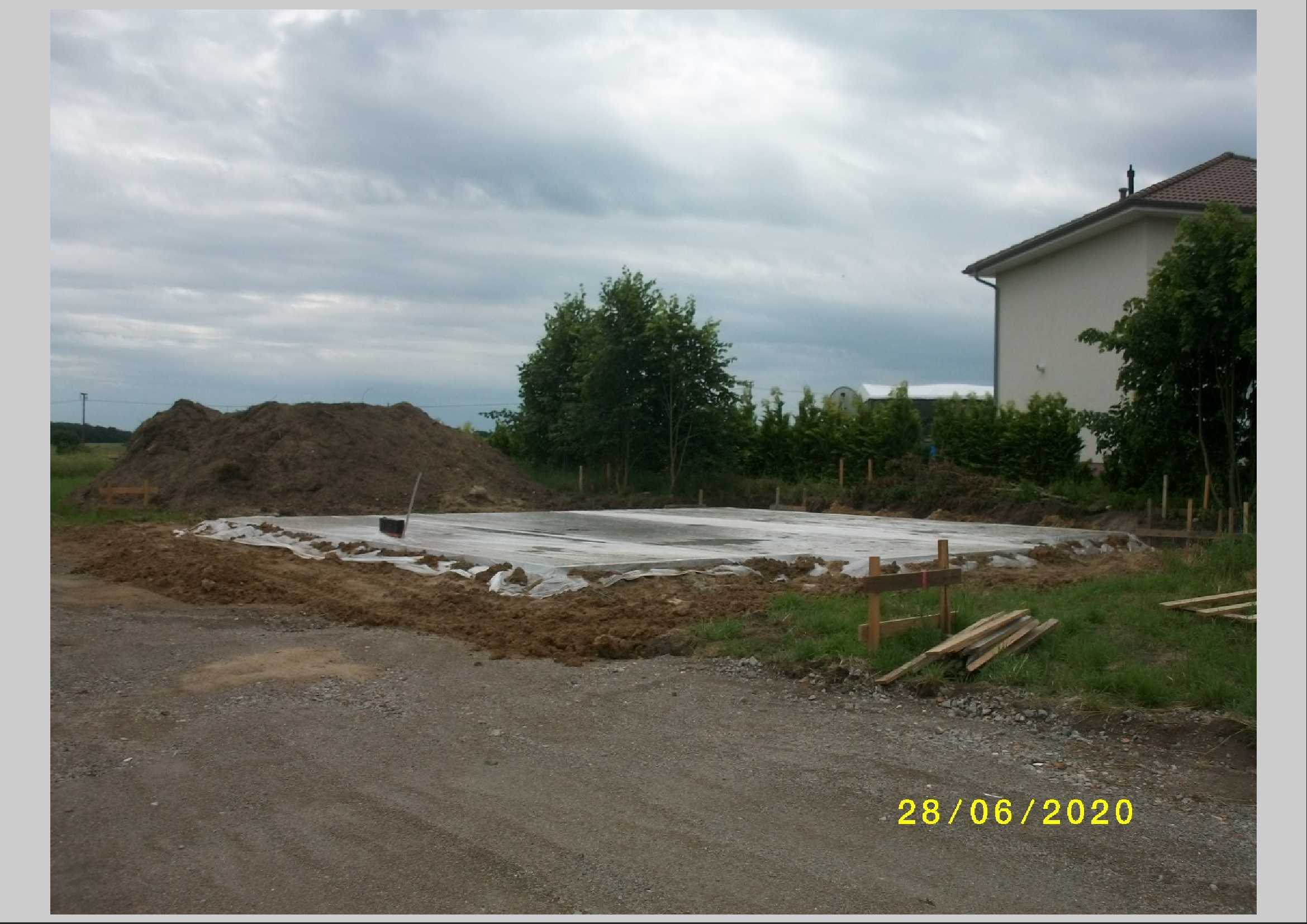 Osten Bodenplatte