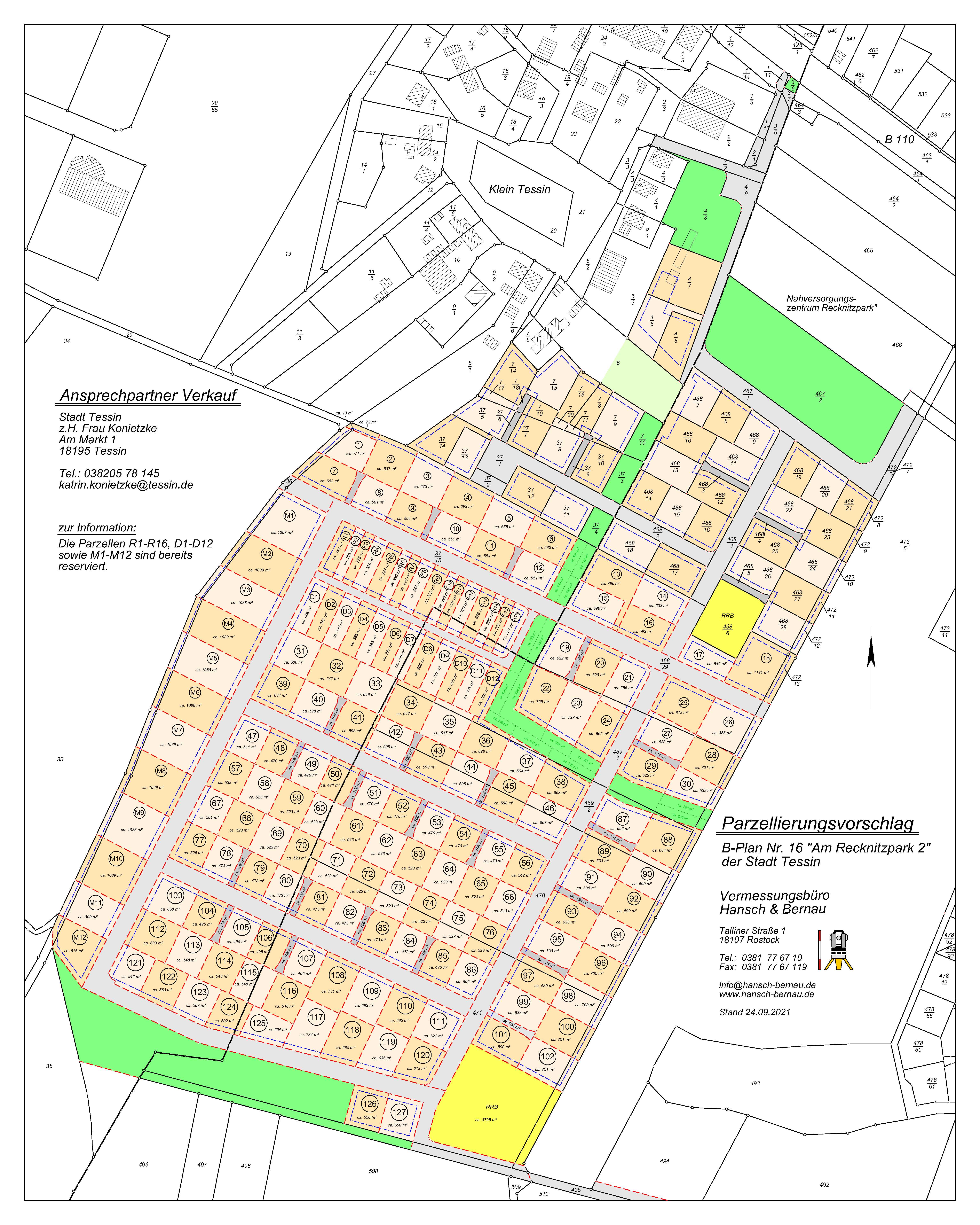 Parzellierungsvorschlag