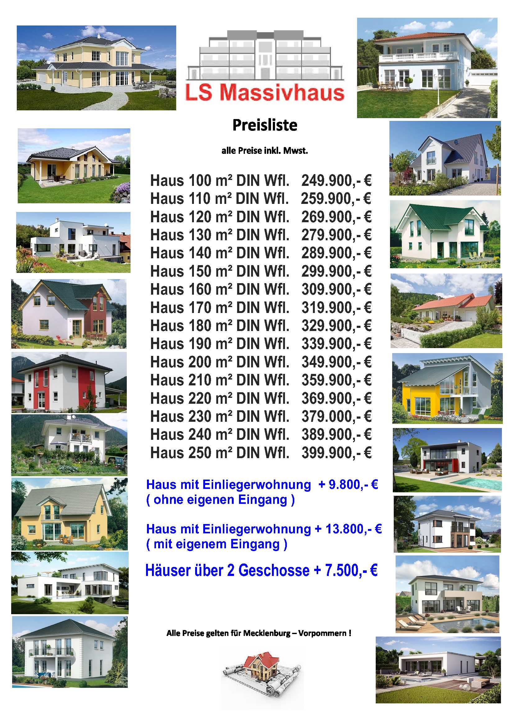 Preisliste 2028