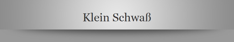 Klein Schwa�
