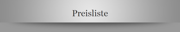Preisliste